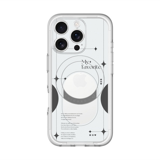 スリムプロテクションプレミアムケース with MagSafe［ オリジナル - チェキケース - ブラック ］