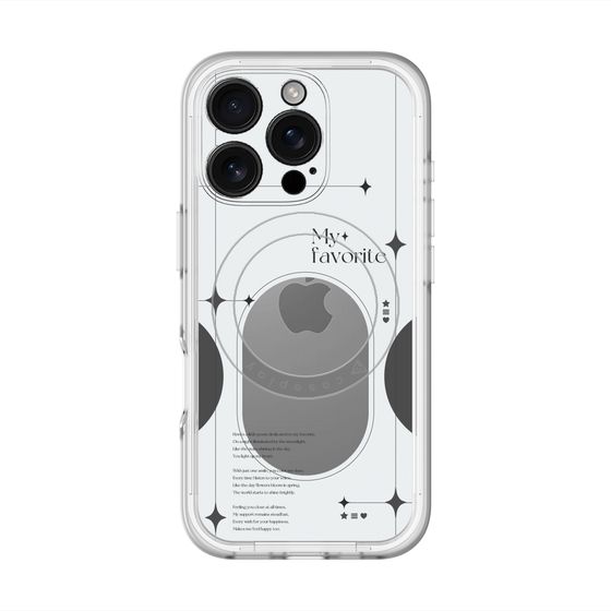 スリムプロテクションプレミアムケース with MagSafe［ オリジナル - チェキケース - ブラック ］