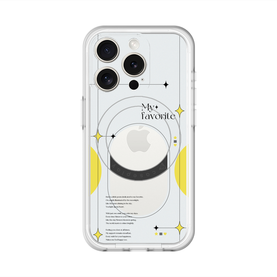 スリムプロテクションプレミアムケース with MagSafe［ オリジナル - チェキケース - イエロー ］