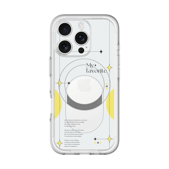スリムプロテクションプレミアムケース with MagSafe［ オリジナル - チェキケース - イエロー ］