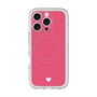 スリムプロテクションプレミアムケース with MagSafe［ オリジナル - 推し色ハート - レッド ］