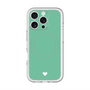 スリムプロテクションプレミアムケース with MagSafe［ オリジナル - 推し色ハート - グリーン ］