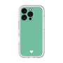 スリムプロテクションプレミアムケース with MagSafe［ オリジナル - 推し色ハート - グリーン ］