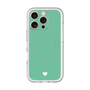 スリムプロテクションプレミアムケース with MagSafe［ オリジナル - 推し色ハート - グリーン ］
