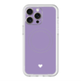 スリムプロテクションプレミアムケース with MagSafe［ オリジナル - 推し色ハート - パープル ］
