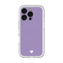 スリムプロテクションプレミアムケース with MagSafe［ オリジナル - 推し色ハート - パープル ］
