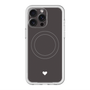 スリムプロテクションプレミアムケース with MagSafe［ オリジナル - 推し色ハート - ブラック ］