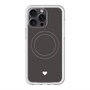 スリムプロテクションプレミアムケース with MagSafe［ オリジナル - 推し色ハート - ブラック ］