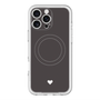スリムプロテクションプレミアムケース with MagSafe［ オリジナル - 推し色ハート - ブラック ］