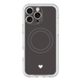 スリムプロテクションプレミアムケース with MagSafe［ オリジナル - 推し色ハート - ブラック ］