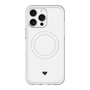 スリムプロテクションプレミアムケース with MagSafe［ オリジナル - 推し色ハート - ホワイト ］