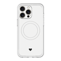 スリムプロテクションプレミアムケース with MagSafe［ オリジナル - 推し色ハート - ホワイト ］
