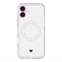 スリムプロテクションプレミアムケース with MagSafe［ オリジナル - 推し色ハート - ホワイト ］