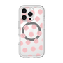 スリムプロテクションプレミアムケース with MagSafe［ オリジナル - 推し色水玉 - ピンク ］