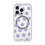 スリムプロテクションプレミアムケース with MagSafe［ オリジナル - 推し色水玉 - パープル ］