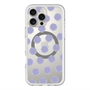 スリムプロテクションプレミアムケース with MagSafe［ オリジナル - 推し色水玉 - パープル ］