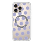 スリムプロテクションプレミアムケース with MagSafe［ オリジナル - 推し色水玉 - パープル ］