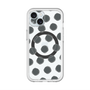 スリムプロテクションプレミアムケース with MagSafe［ オリジナル - 推し色水玉 - ブラック ］