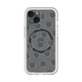 スリムプロテクションプレミアムケース with MagSafe［ オリジナル - 推し色水玉 - ブラック ］