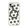 スリムプロテクションプレミアムケース with MagSafe［ オリジナル - 推し色水玉 - ブラック ］