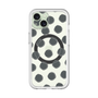 スリムプロテクションプレミアムケース with MagSafe［ オリジナル - 推し色水玉 - ブラック ］