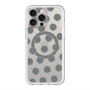 スリムプロテクションプレミアムケース with MagSafe［ オリジナル - 推し色水玉 - ブラック ］