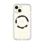 スリムプロテクションプレミアムケース with MagSafe［ オリジナル - 推し色水玉 - ホワイト ］