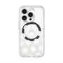 スリムプロテクションプレミアムケース with MagSafe［ オリジナル - 推し色水玉 - ホワイト ］