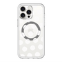 スリムプロテクションプレミアムケース with MagSafe［ オリジナル - 推し色水玉 - ホワイト ］