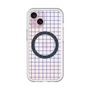 スリムプロテクションプレミアムケース with MagSafe［ オリジナル - 推し色チェック - ブルー ］