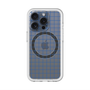 スリムプロテクションプレミアムケース with MagSafe［ オリジナル - 推し色チェック - ブルー ］