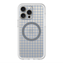 スリムプロテクションプレミアムケース with MagSafe［ オリジナル - 推し色チェック - ブルー ］