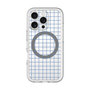 スリムプロテクションプレミアムケース with MagSafe［ オリジナル - 推し色チェック - ブルー ］