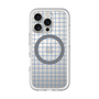 スリムプロテクションプレミアムケース with MagSafe［ オリジナル - 推し色チェック - ブルー ］