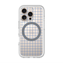 スリムプロテクションプレミアムケース with MagSafe［ オリジナル - 推し色チェック - ブルー ］