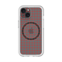 スリムプロテクションプレミアムケース with MagSafe［ オリジナル - 推し色チェック - レッド ］