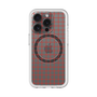 スリムプロテクションプレミアムケース with MagSafe［ オリジナル - 推し色チェック - レッド ］