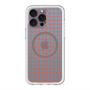 スリムプロテクションプレミアムケース with MagSafe［ オリジナル - 推し色チェック - レッド ］