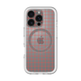 スリムプロテクションプレミアムケース with MagSafe［ オリジナル - 推し色チェック - レッド ］
