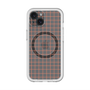 スリムプロテクションプレミアムケース with MagSafe［ オリジナル - 推し色チェック - オレンジ ］