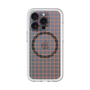 スリムプロテクションプレミアムケース with MagSafe［ オリジナル - 推し色チェック - オレンジ ］