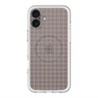 スリムプロテクションプレミアムケース with MagSafe［ オリジナル - 推し色チェック - オレンジ ］