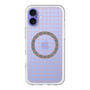 スリムプロテクションプレミアムケース with MagSafe［ オリジナル - 推し色チェック - オレンジ ］