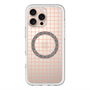 スリムプロテクションプレミアムケース with MagSafe［ オリジナル - 推し色チェック - オレンジ ］