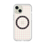 スリムプロテクションプレミアムケース with MagSafe［ オリジナル - 推し色チェック - ピンク ］
