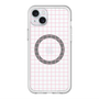 スリムプロテクションプレミアムケース with MagSafe［ オリジナル - 推し色チェック - ピンク ］