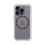 スリムプロテクションプレミアムケース with MagSafe［ オリジナル - 推し色チェック - ピンク ］