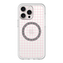 スリムプロテクションプレミアムケース with MagSafe［ オリジナル - 推し色チェック - ピンク ］