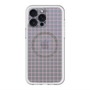 スリムプロテクションプレミアムケース with MagSafe［ オリジナル - 推し色チェック - ピンク ］