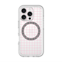 スリムプロテクションプレミアムケース with MagSafe［ オリジナル - 推し色チェック - ピンク ］